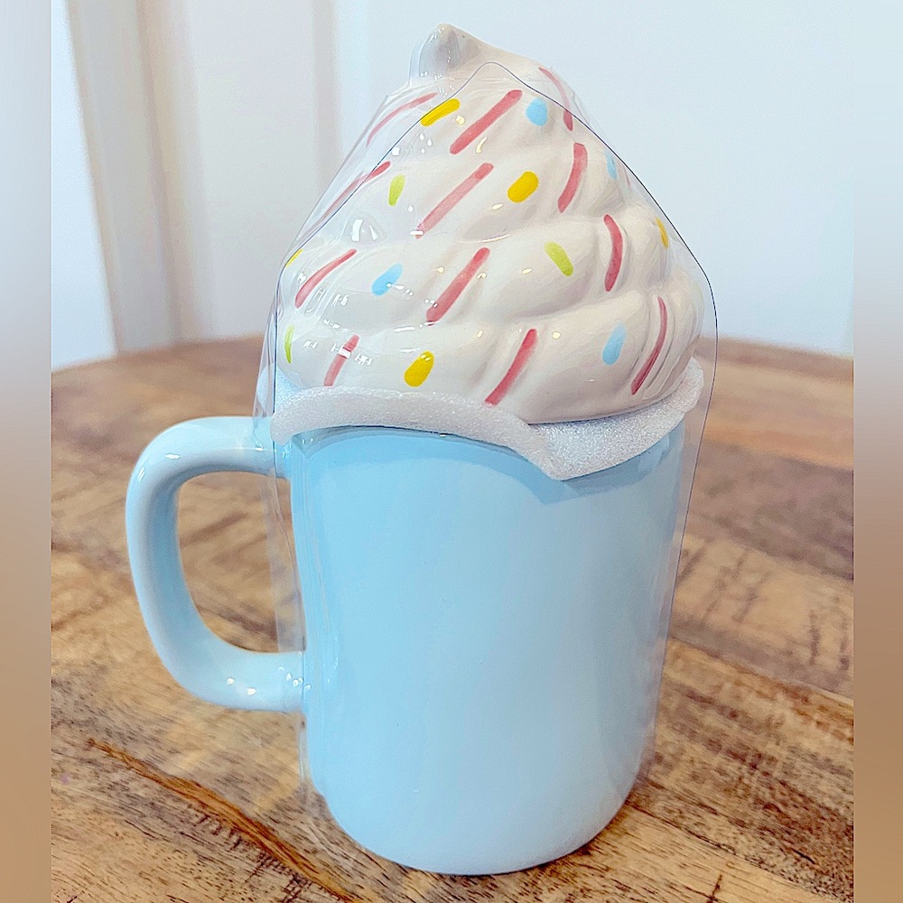 Rae Dunn “EXTA WHIP” Ceramic Mug Topper. - Picture 4 of 5